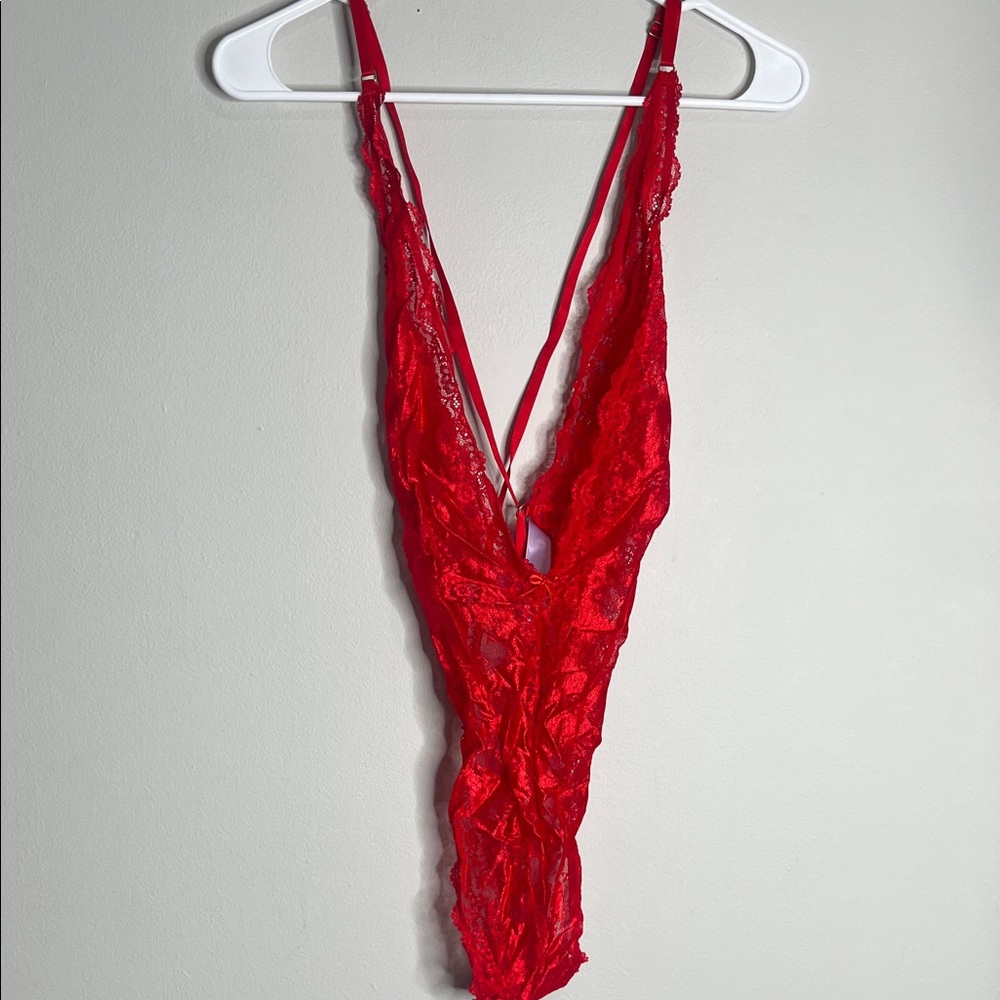 Savage X Fenty Scarlet Lace Chemise